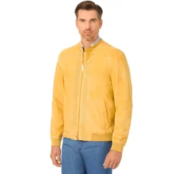 Clearance Suede Blouson Mens Outerwear