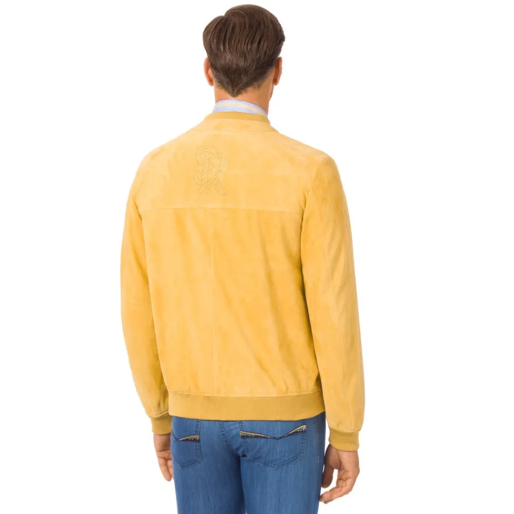 Clearance Suede Blouson Mens Outerwear