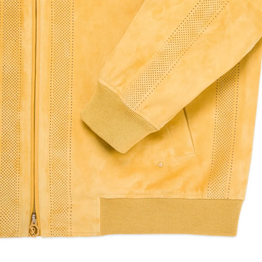 Clearance Suede Blouson Mens Outerwear