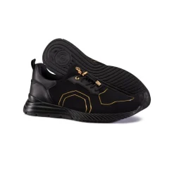 Outlet Technical Fabric And Calfskin Leather Sneakers Sneakers