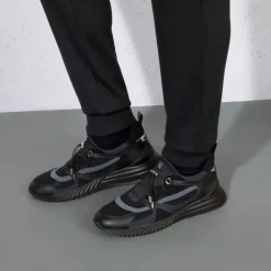 Best Technical Fabric And Calfskin Leather Sneakers Sneakers