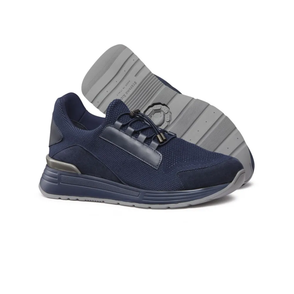 Shop Technical Fabric, Suede And Calfskin Leather Sneakers Sneakers