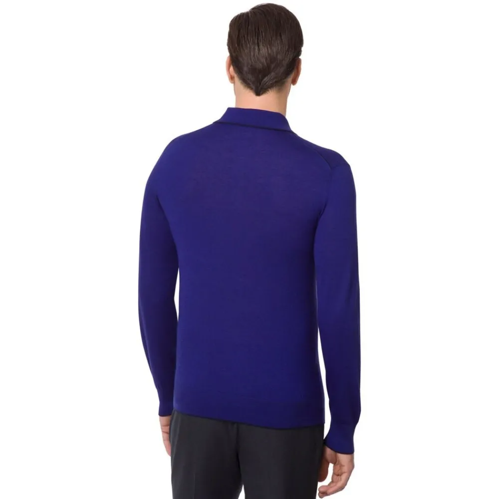 Best Three Button Polo Mens Knitwear