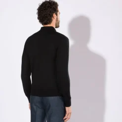 Outlet Three Button Polo Mens Knitwear