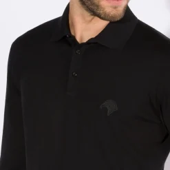 Outlet Three Button Polo Mens Knitwear