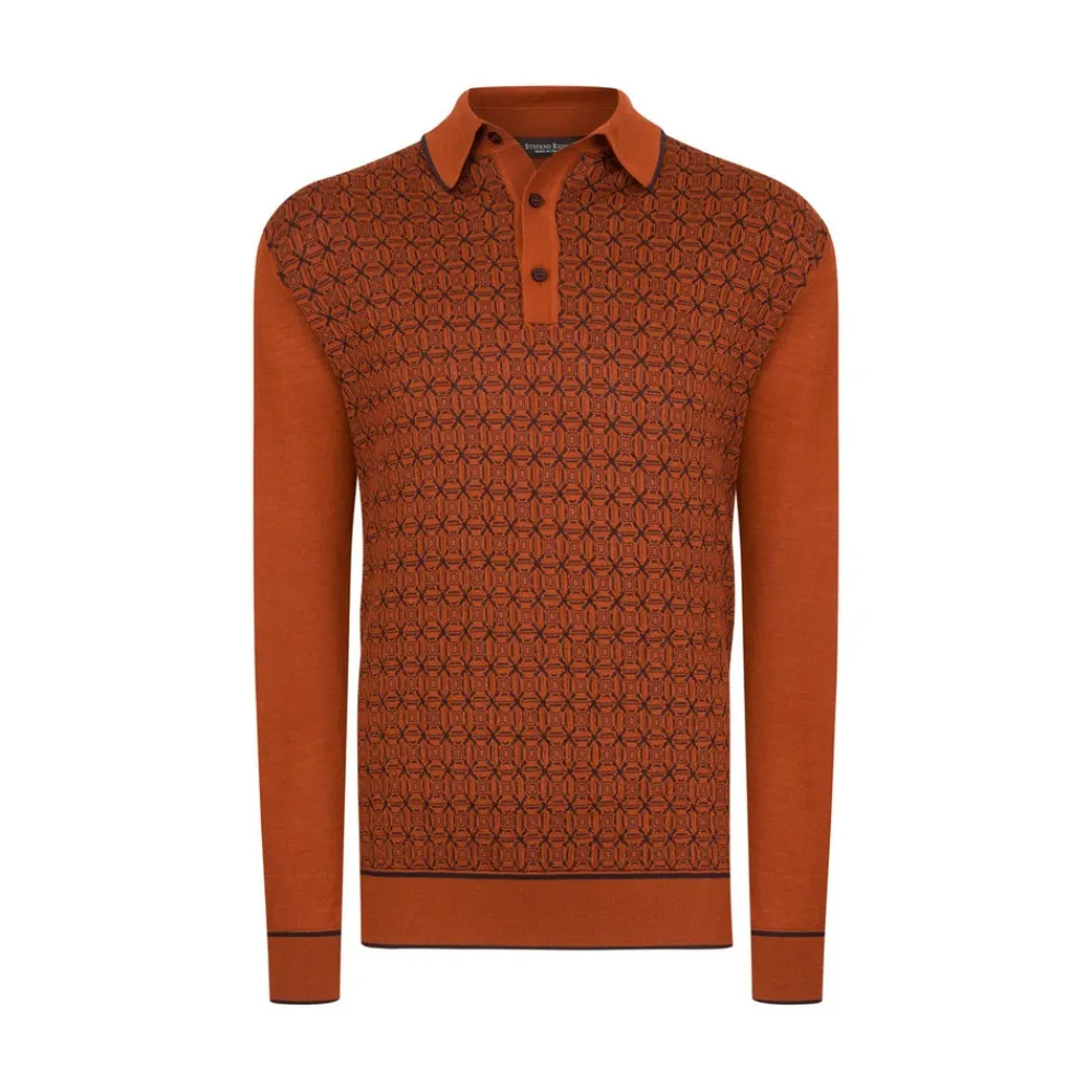 Discount Three Button Polo Mens Knitwear