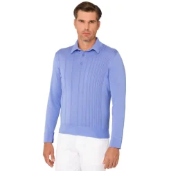 New Three Button Polo Mens Knitwear