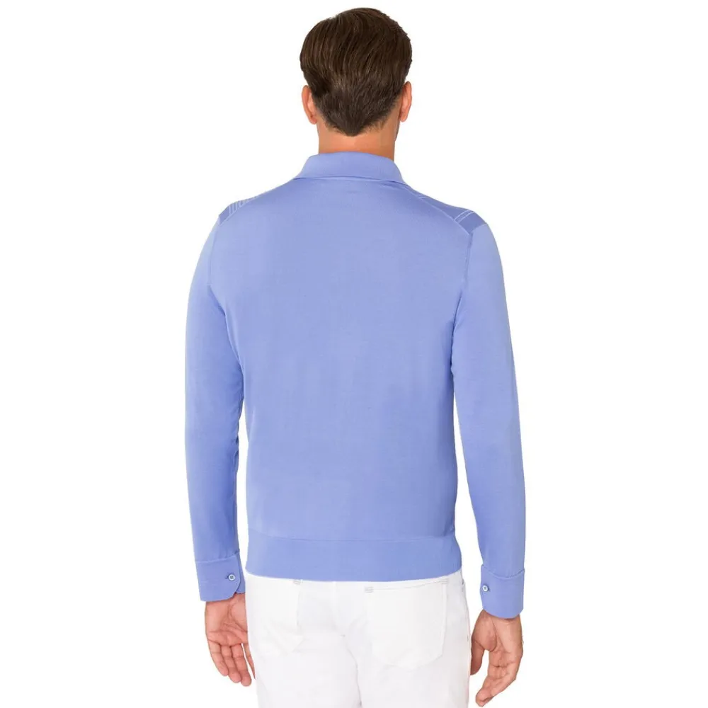 New Three Button Polo Mens Knitwear