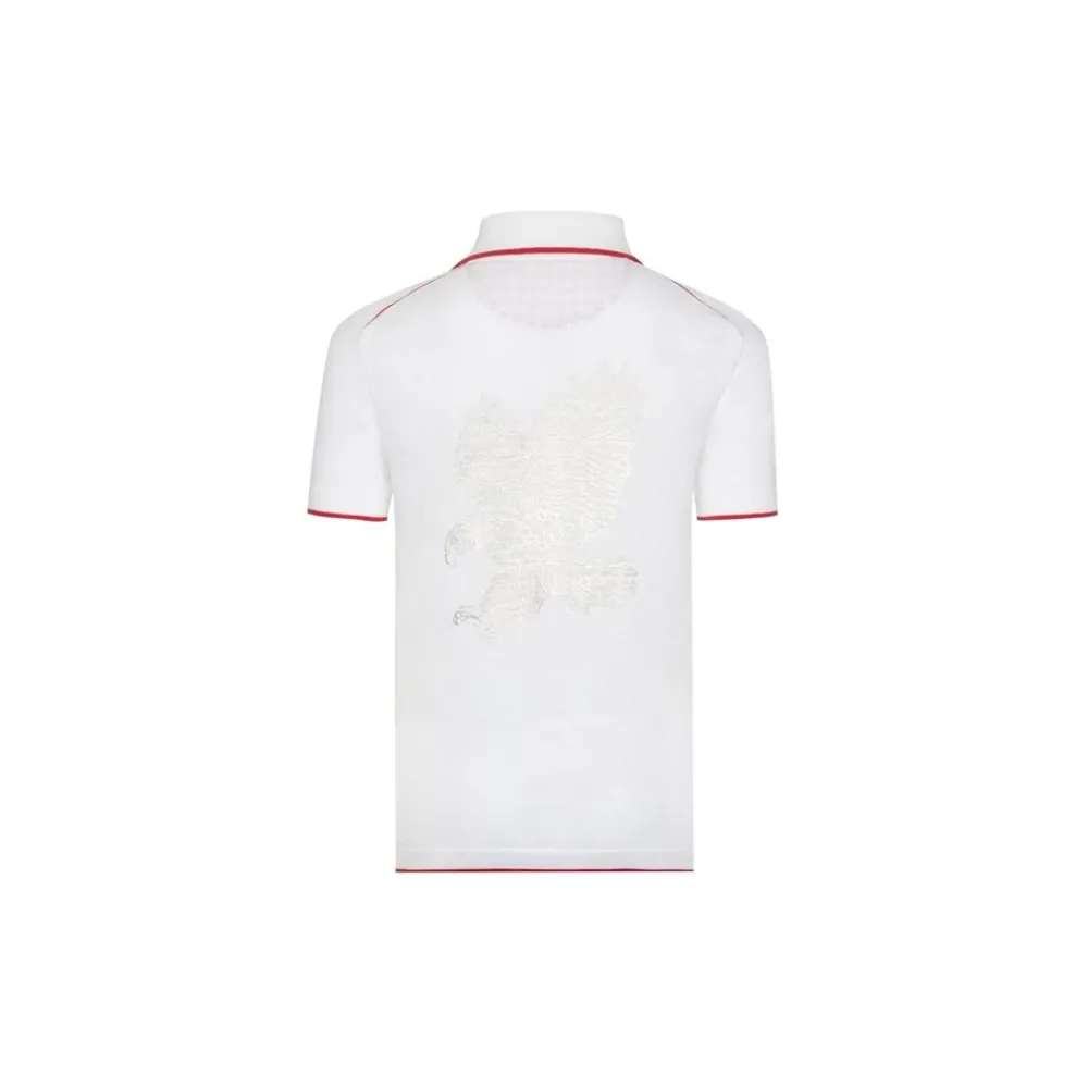 Shop Three Button Polo Junior Knitwear