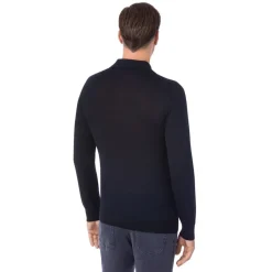 Store Three Button Polo Mens Knitwear
