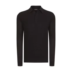 Hot Three Button Polo Mens Knitwear