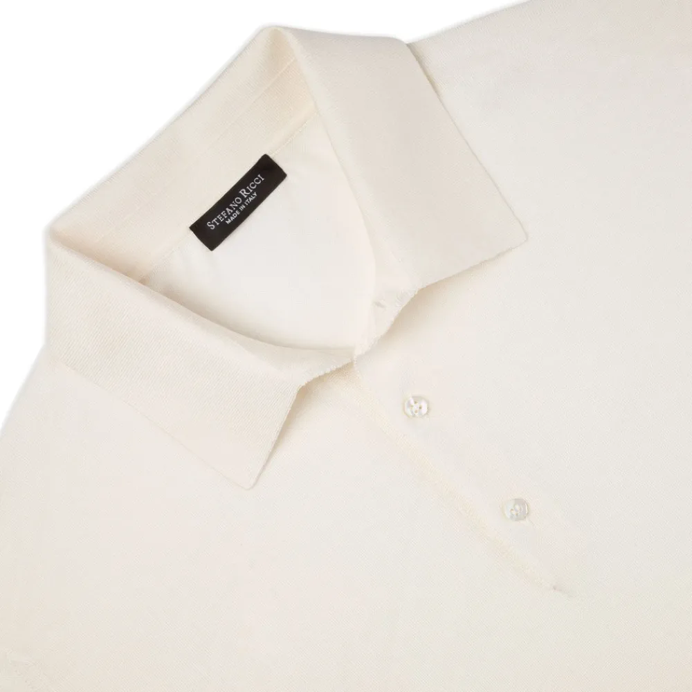 Fashion Three Button Polo Shirt Mens Knitwear