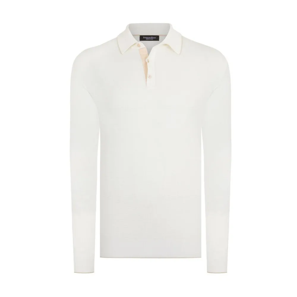 Outlet Three Button Polo With Crocodile Leather Inserts Mens Last Sizes