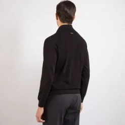 Clearance Three-Button Polo Shirt Mens Knitwear