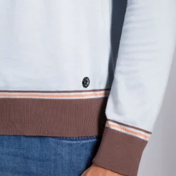 Outlet Three-Button Polo Shirt Mens Knitwear