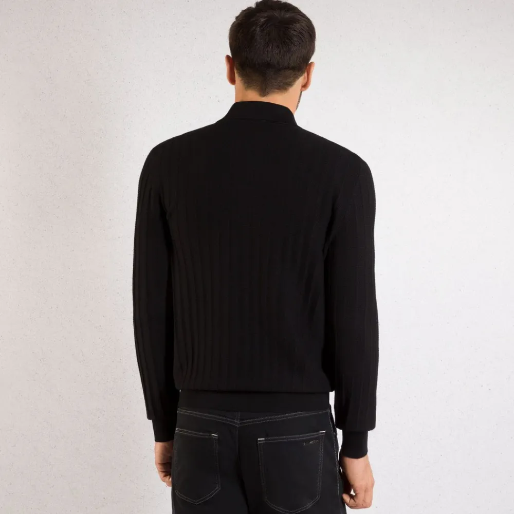 Cheap Three-Button Polo Shirt Mens Knitwear