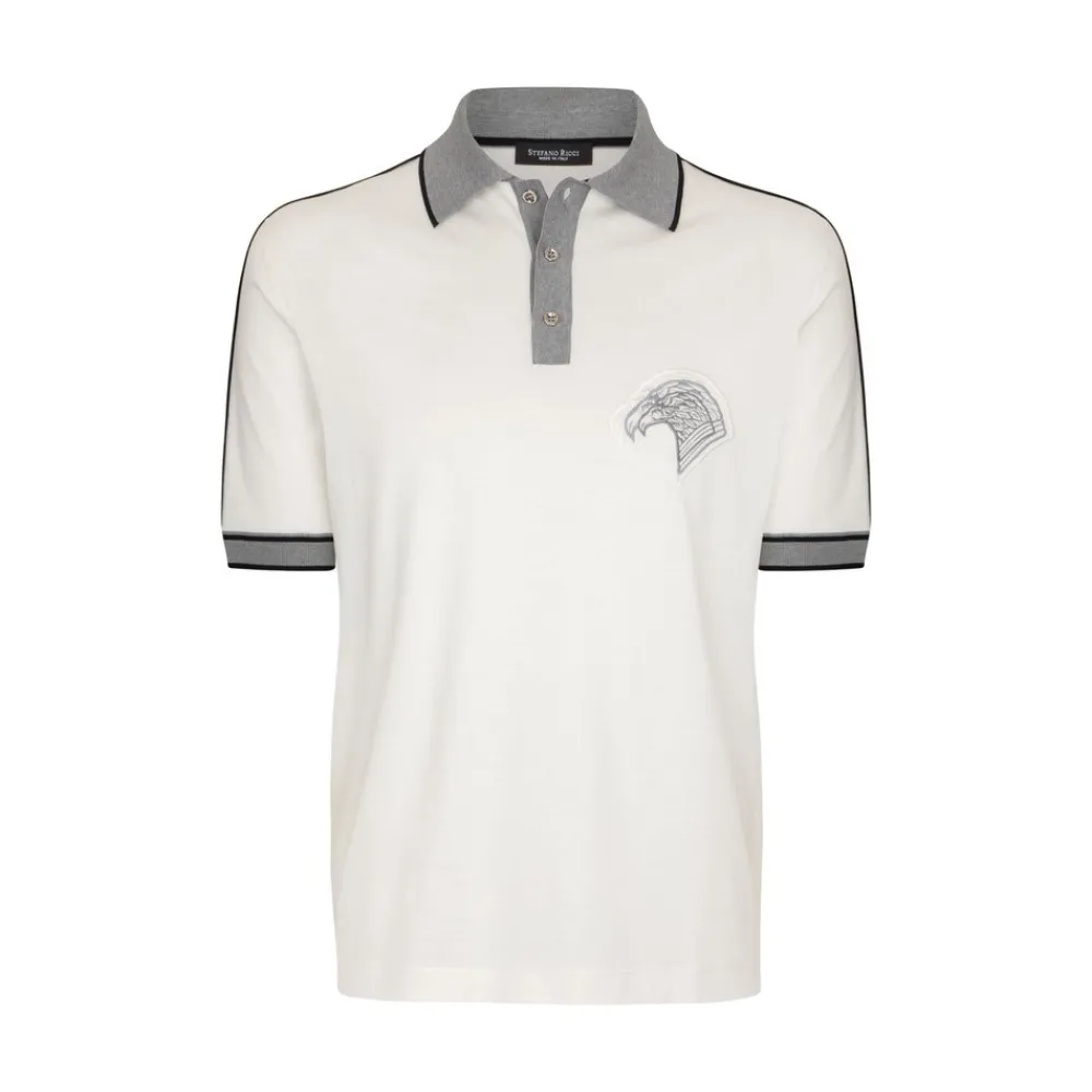 New Three-Button Polo Shirt Mens Knitwear