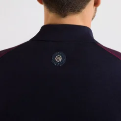 Best Sale Three-Button Polo Shirt Mens Knitwear