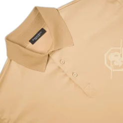 Online Three-Button Polo Shirt Mens Knitwear