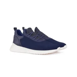 Store Trainers With Calfskin Leather Sneakers