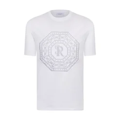 Fashion T-Shirt With Octagonal Sr Logo Mens Last Sizes