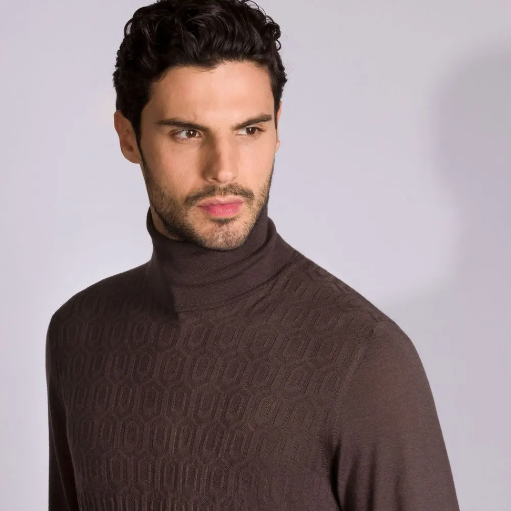 Outlet Turtleneck Sweater Mens Last Sizes