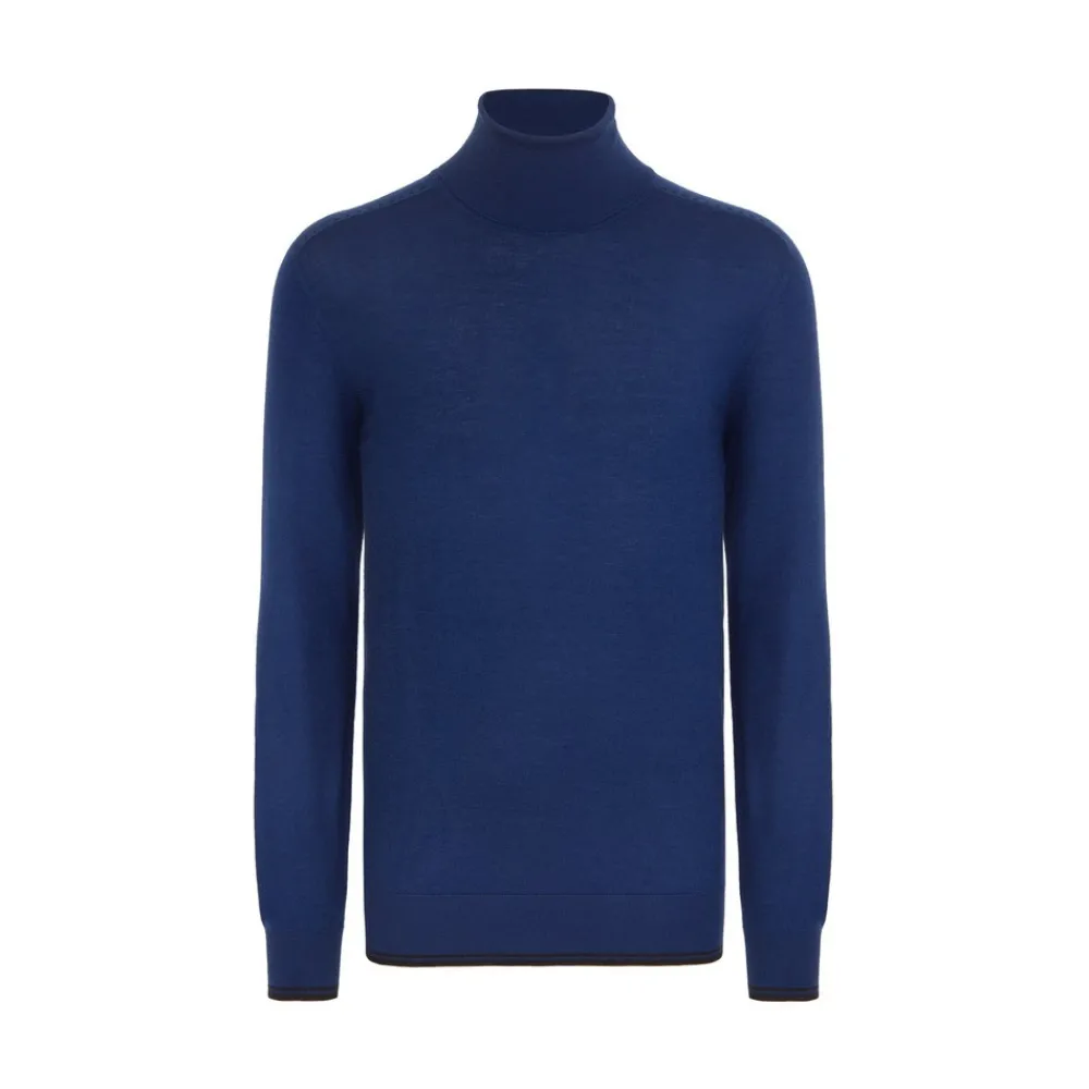 Fashion Turtleneck Sweater Mens Knitwear
