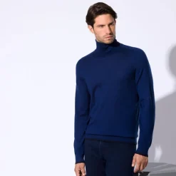 Fashion Turtleneck Sweater Mens Knitwear