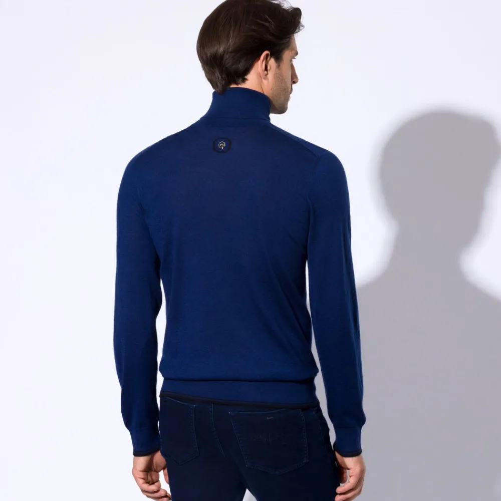 Fashion Turtleneck Sweater Mens Knitwear