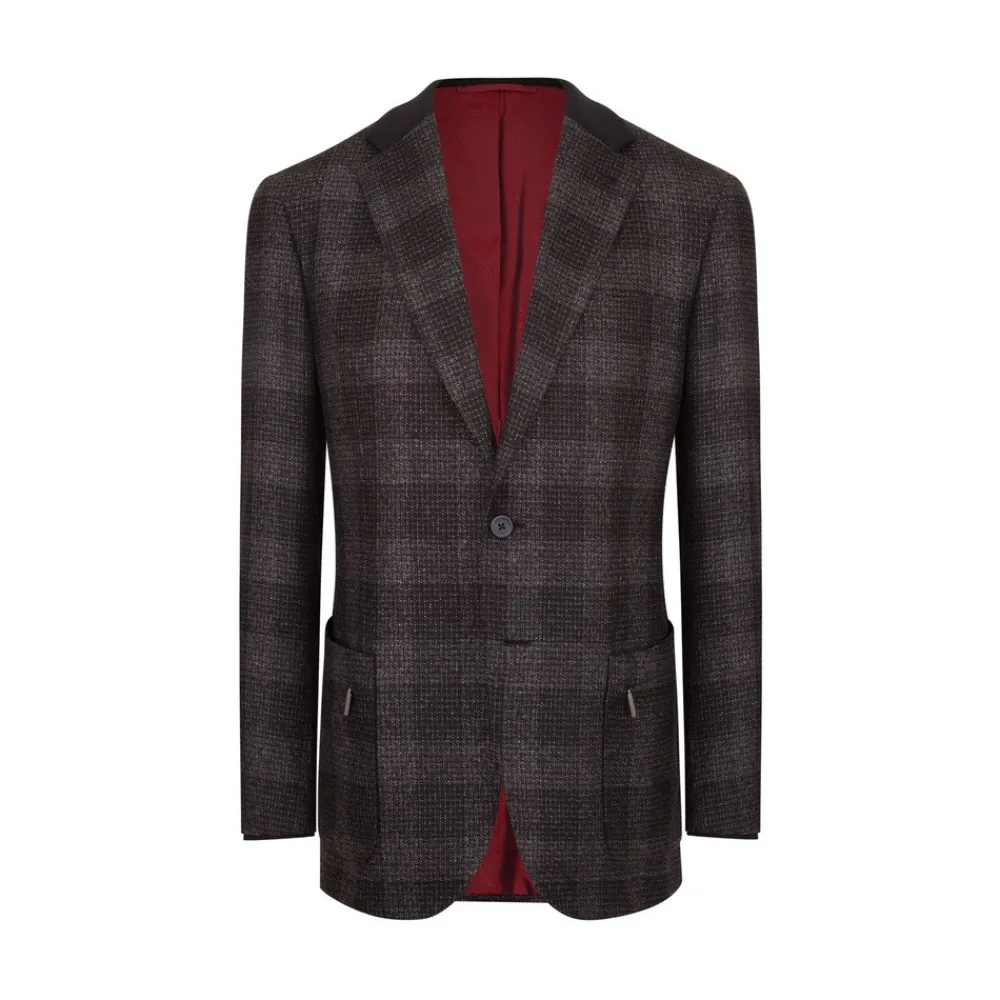Cheap Two Button Deconstructed Jacket Mens Jackets
