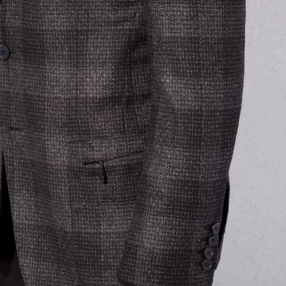 Cheap Two Button Deconstructed Jacket Mens Jackets
