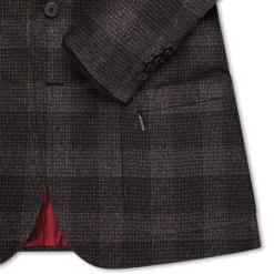 Cheap Two Button Deconstructed Jacket Mens Jackets