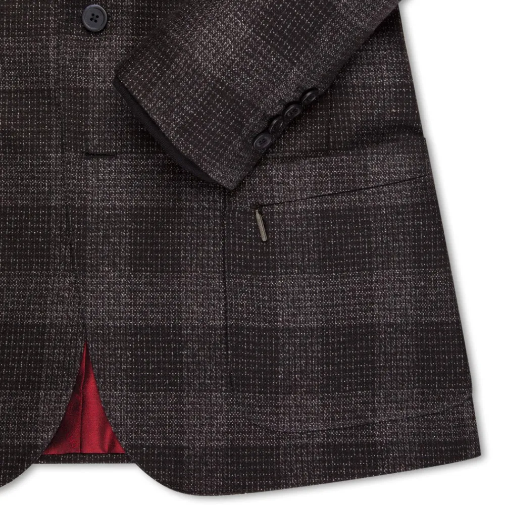 Cheap Two Button Deconstructed Jacket Mens Jackets