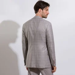 Fashion Two Button Deconstructed Jacket Mens Jackets