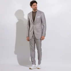 Fashion Two Button Deconstructed Jacket Mens Jackets