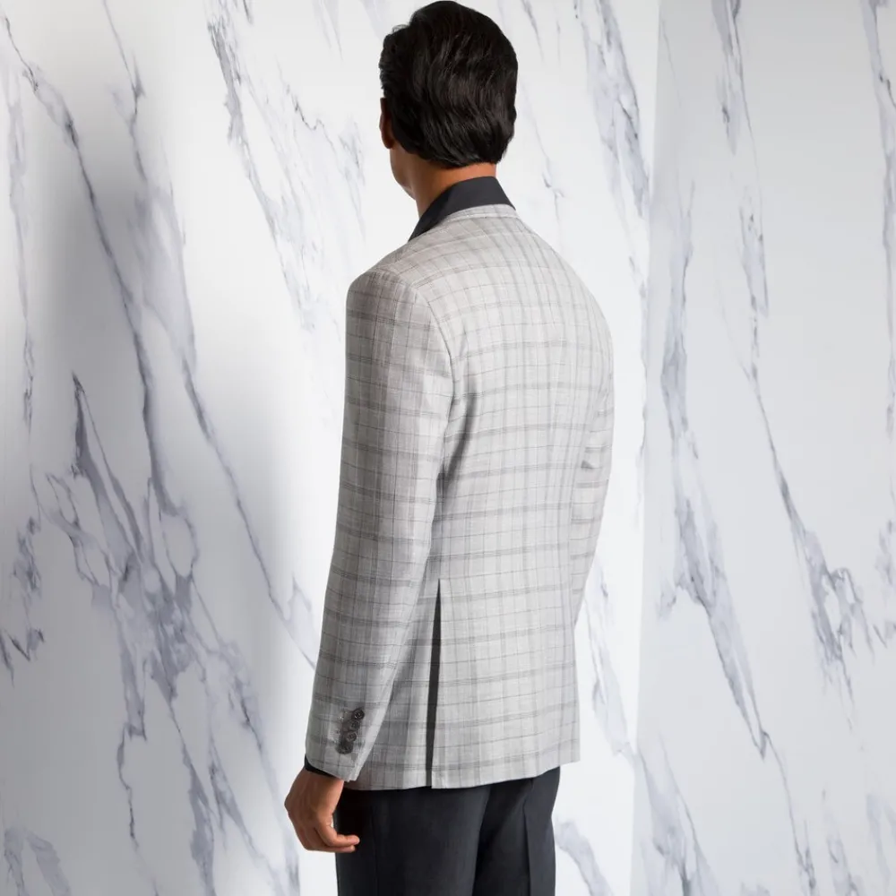 Best Sale Two Button Deconstructed Jacket Mens Jackets