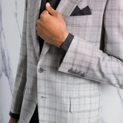 Best Sale Two Button Deconstructed Jacket Mens Jackets