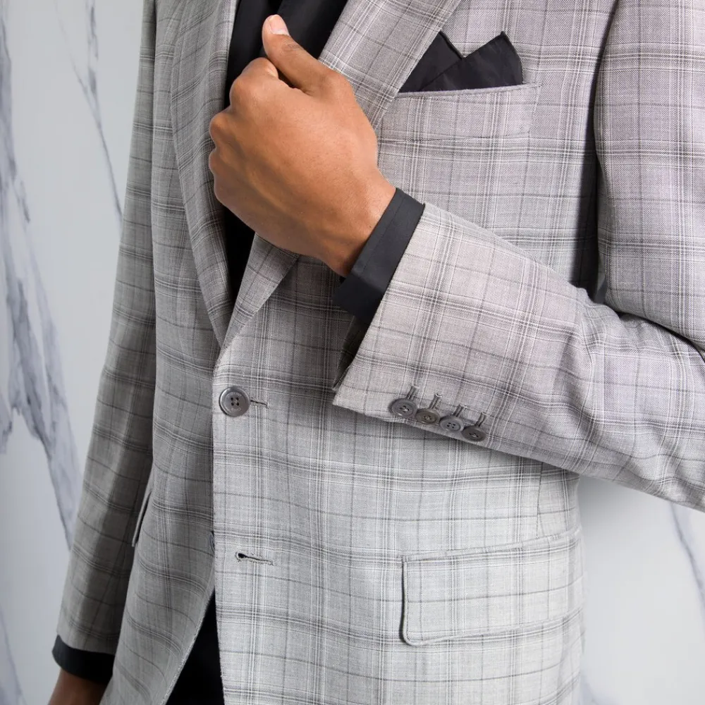 Best Sale Two Button Deconstructed Jacket Mens Jackets