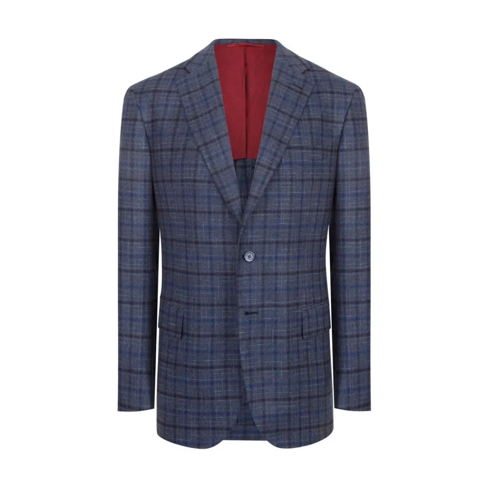 Cheap Two Button Deconstructed Jacket Mens Jackets