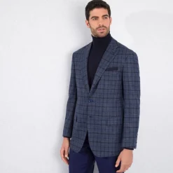 Cheap Two Button Deconstructed Jacket Mens Jackets