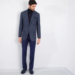 Cheap Two Button Deconstructed Jacket Mens Jackets