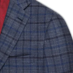 Cheap Two Button Deconstructed Jacket Mens Jackets