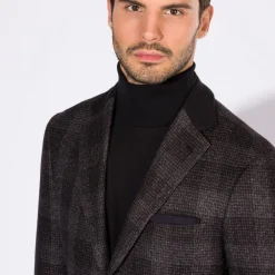 Outlet Two Button Deconstructed Jacket Mens Jackets