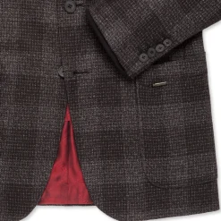 Outlet Two Button Deconstructed Jacket Mens Jackets