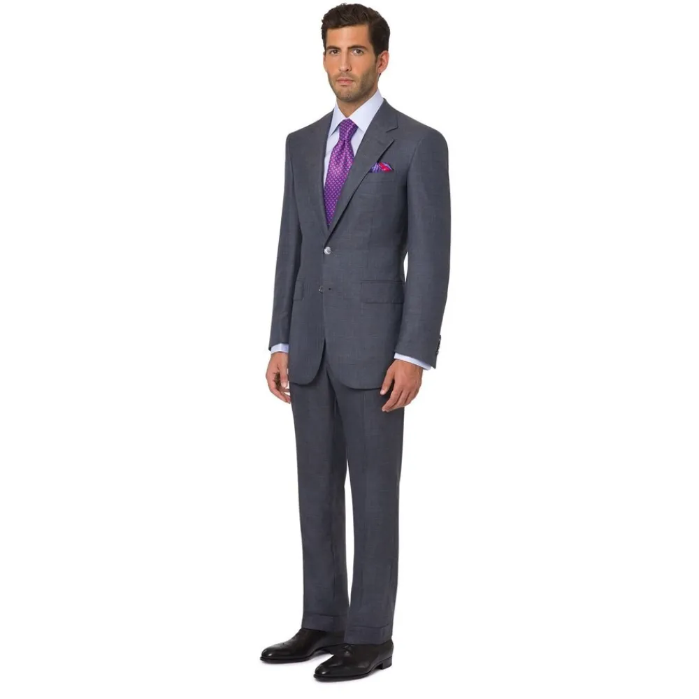 Outlet Two Button Suit Mens Last Sizes