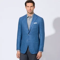 Outlet Two-Button Deconstructed Jacket Mens Jackets