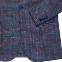 Cheap Two-Button Deconstructed Jacket Mens Jackets