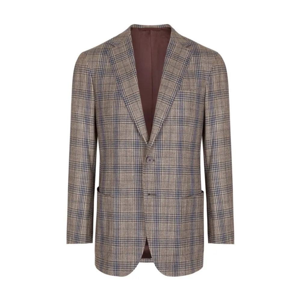 Cheap Two-Button Deconstructed Jacket Mens Jackets