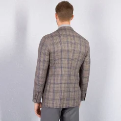 Cheap Two-Button Deconstructed Jacket Mens Jackets
