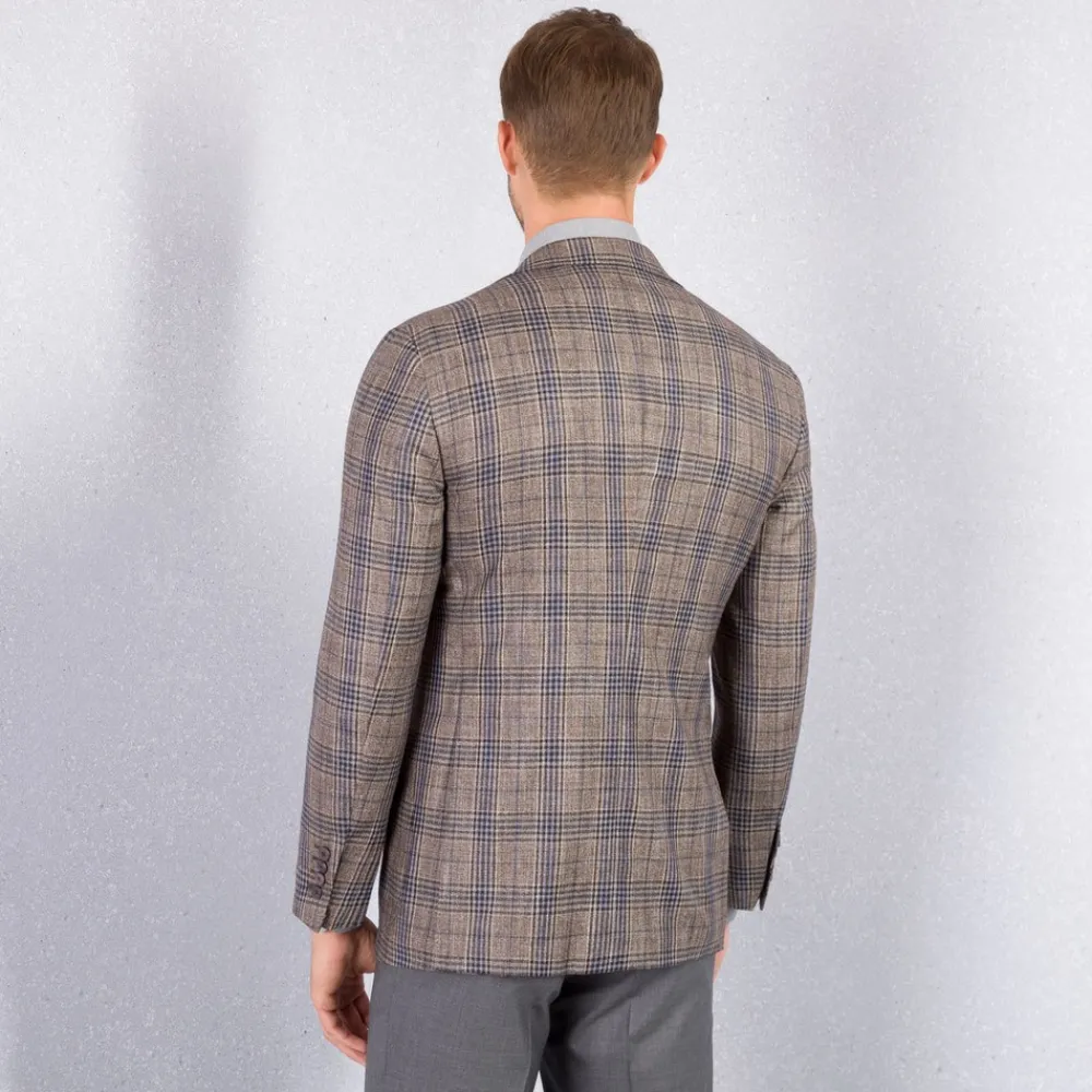 Cheap Two-Button Deconstructed Jacket Mens Jackets
